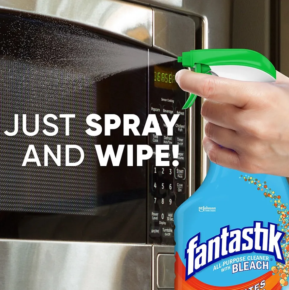 Fantastik All-Purpose Cleaner with Bleach, Fresh, 32 Oz. (696716)