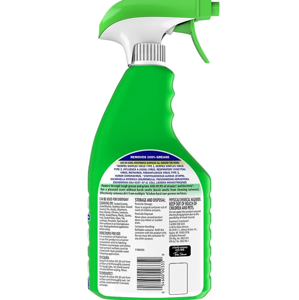 Fantastik Disinfectant All-Purpose Cleaner, Lemon, 32 Oz. (696717)