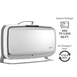 Fellowes AeraMax Pro AM4S H13 True HEPA Standing Air Purifier, Silver (9451201)