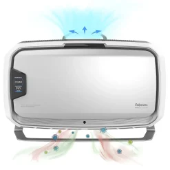 Fellowes AeraMax PRO True HEPA Console Air Purifier, Stainless (9573301)