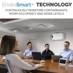 Fellowes Array AW2 True HEPA Hardwired Wall Mounted Air Purifier, White (5885101)