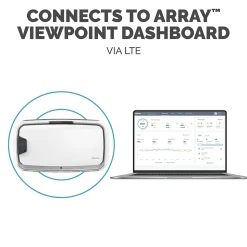 Fellowes Array AW2 True HEPA Hardwired Wall Mounted Air Purifier, White (5885101)