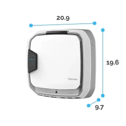 Fellowes Array AW1 True HEPA Wall Mounted Air Purifier, 5-Speed, White (5884801)