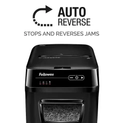 Fellowes AutoMax 200M 200 Sheet Micro-Cut Personal Shredder (4656201)