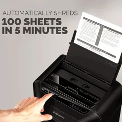 Fellowes AutoMax 100MA 100-Sheet Micro-Cut Shredder (4704001)