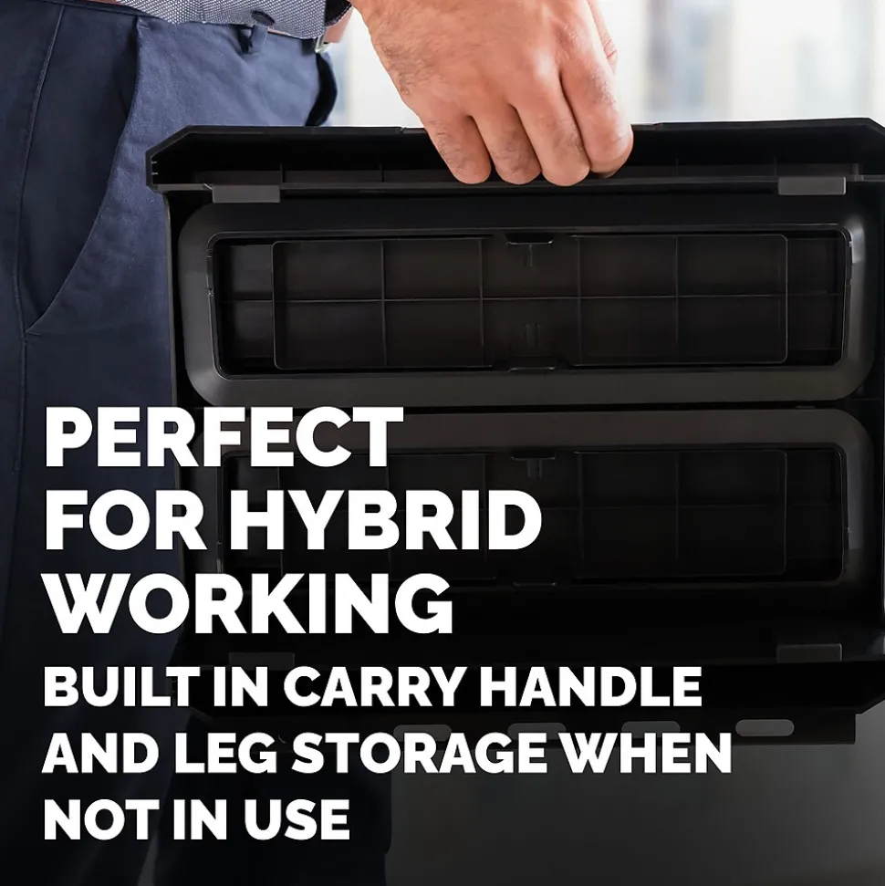 Fellowes Breyta Collection Adjustable Monitor Stand, Black (100098502)