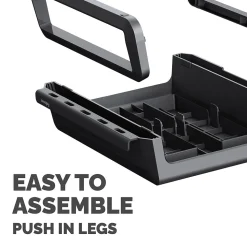 Fellowes Breyta Collection Adjustable Monitor Stand, Black (100098502)