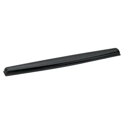 Fellowes Crystal Gel Wrist Rest, Non-Skid Backing, Black (9112201)