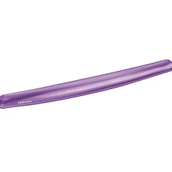 Fellowes Crystals Gel Wrist Rest, Non-Skid Base, Purple (91437)