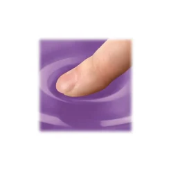 Fellowes Crystals Gel Wrist Rest, Non-Skid Base, Purple (91437)