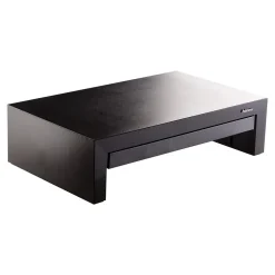 Fellowes Designer Suites Adjustable Monitor Riser, Up to 32", Black - 8038101