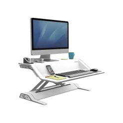 Fellowes Lotus Monitor Stand, White (0009901)