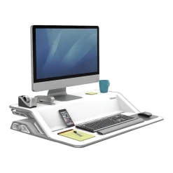 Fellowes Lotus Monitor Stand, White (0009901)