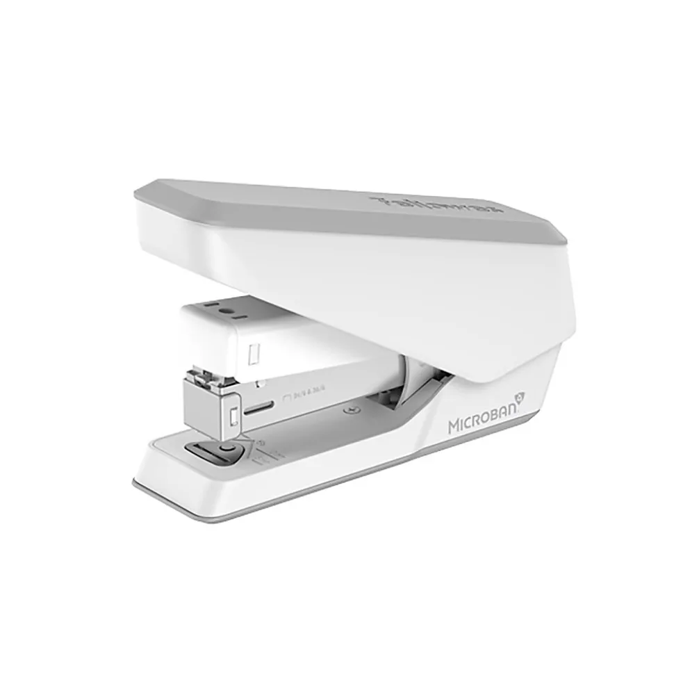 Fellowes LX840 EasyPress Desktop Stapler, 25-Sheet Capacity, White (5011501)