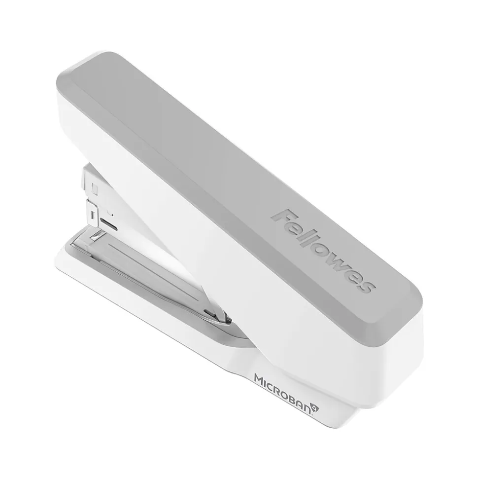 Fellowes LX870 EasyPress Desktop Stapler, 40-Sheet Capacity, White (5014501)