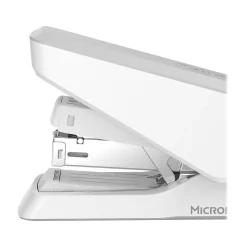 Fellowes LX860 EasyPress Desktop Stapler, 40-Sheet Capacity, White (5014301)