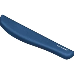 Fellowes PlushTouch Foam Wrist Rest, Blue (9287401)