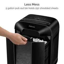 Fellowes Powershred LX85 12-Sheet Cross Cut Personal Paper Shredder (FEL4400401)
