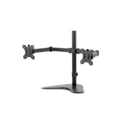 Fellowes Professional Series Free-standing Dual Horizontal Monitor Arm, Up to 27