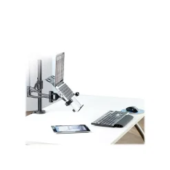 Fellowes Professional Series Depth Adjustable Dual Monitor Arm, Up to 32