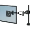 Fellowes Professional Series Depth Adjustable Arm Monitor, Up to 21", Black (8041601)