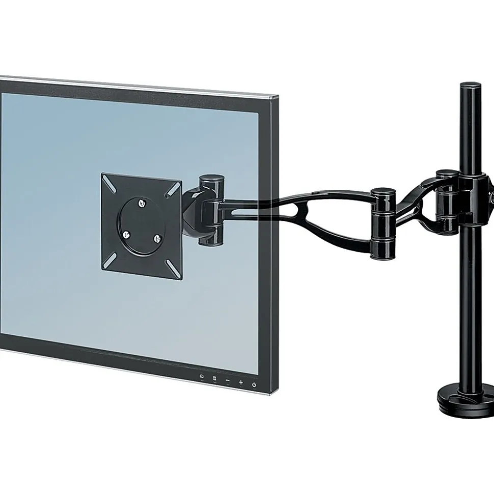 Fellowes Professional Series Depth Adjustable Arm Monitor, Up to 21", Black (8041601)