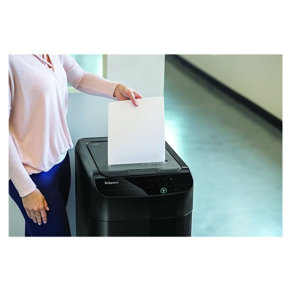 Fellowes 350-Sheet Cross-Cut 350C AutoMax Commercial Shredder (4964001)