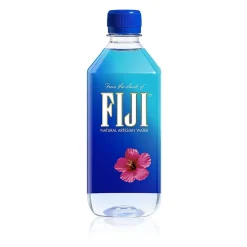 FIJI Natural Artesian Bottled Water, 0.5 L, 24/Carton