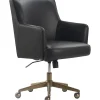 Finch Belmont Ergonomic Leather Swivel Executive Chair, Charcoal (CHR10061C)
