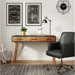 Finch Belmont Ergonomic Leather Swivel Executive Chair, Charcoal (CHR10061C)