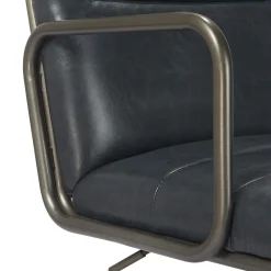 Finch Franklin Bonded Leather Computer and Desk Chair, Charcoal Gray (CHR10060A)