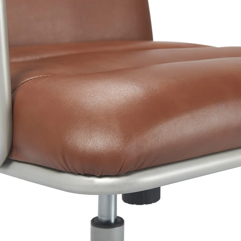 Finch Franklin Bonded Leather Computer and Desk Chair, Camel (CHR10060B)
