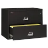 FireKing Classic 2-Drawer Lateral File Cabinet, Fire Resistant, Letter/Legal, Black, 37.5"W (2-3822-CBL)