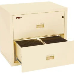 FireKing Compact Turtle Lateral File Cabinet, 27.8" x 31.01", Letter/Legal, Fire Resistant, Tan (2R3122CPAI)