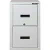 FireKing® FireShield 2-Drawer Vertical File Cabinet, Letter/Legal, Diamond Stone (2S1822-DDSSF)