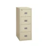 FireKing Patriot 4-Drawer Vertical File Cabinet, Fire Resistant, Legal, Beige, 31.56"D (4P-2131-CPA)