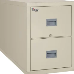 FireKing Patriot 2-Drawer Vertical File Cabinet, Legal, Putty, 20 13/16"W (2P2131CPAI)