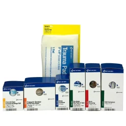 First Aid Only ANSI 2015 Retro Large Food Service Hard Plastic First Aid Cabinet Refill for up to 25 People (90746)