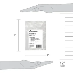 First Aid Only Nosebleed Care Kit,6 Pieces, 25 Packs/Carton (91578)