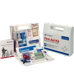 First Aid Only Plastic First Aid Kit, 25 People, 106 Pieces (223-U/FAO)