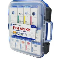 First Aid Only SmartCompliance Plastic First Aid Kit, ANSI Class A, 25 People, 112 Pieces (91537)