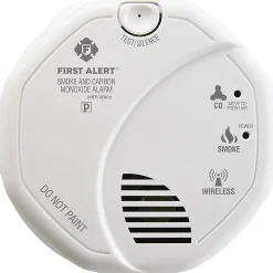 First Alert Wireless Battery Powered Interconnection Photoelectric Smoke & Carbon Monoxide Detector (FAT1039839)