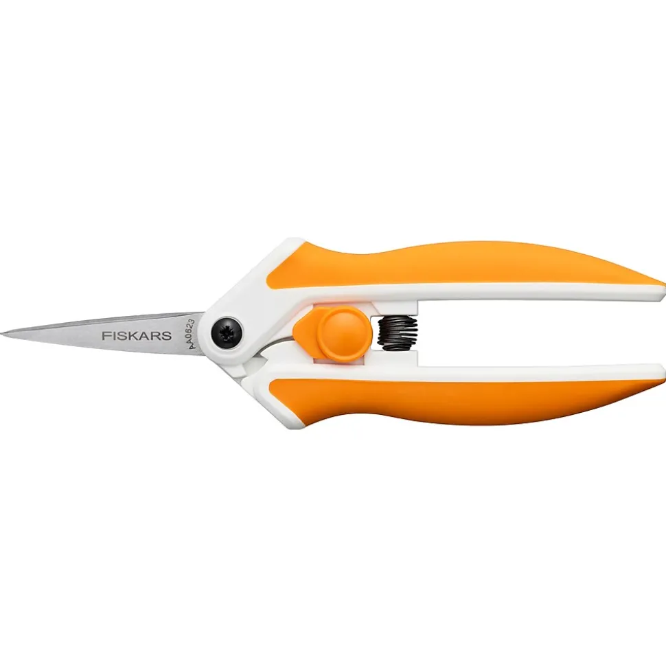 Fiskars Micro-Tip Easy Action Scissors, Pointed Tip (1069767)