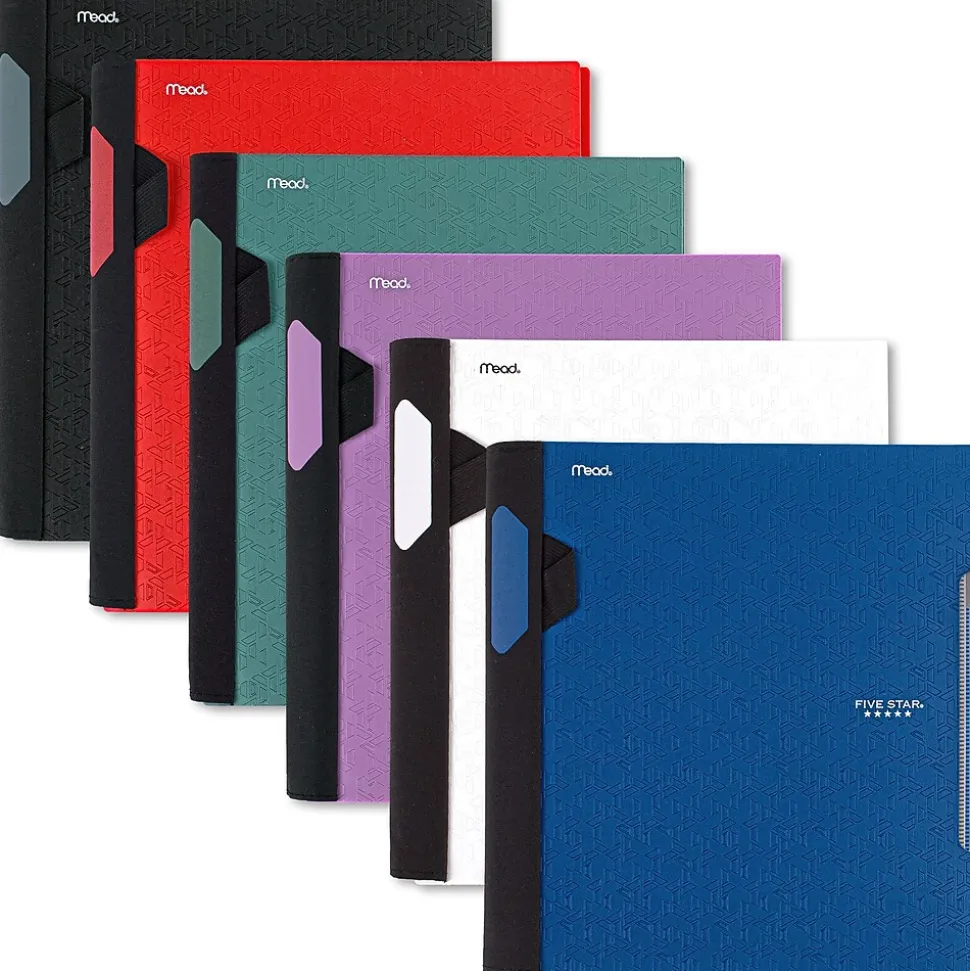 Five Star Advance 5-Subject Subject Notebooks, 8.5" x 11", College Ruled, 200 Sheets (06326)