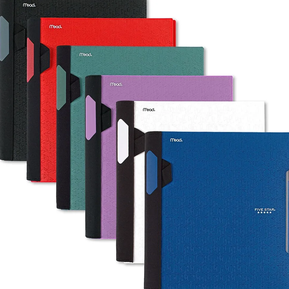 Five Star Advance 5-Subject Subject Notebooks, 8.5" x 11", College Ruled, 200 Sheets (06326)