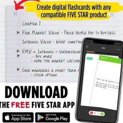 Five Star Composition Notebooks, 7.5