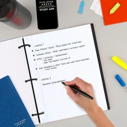 Five Star Flex 3-Subject Notebooks, 8.5
