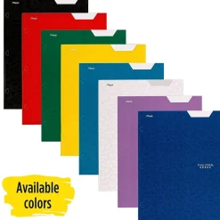Five Star 4-Pocket Laminated Folder, Assorted Colors (33106)