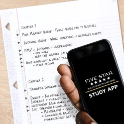 Five Star Reinforced College Ruled Filler Paper, 8.5" x 11", 3-Hole Punched, 80 Sheets/Pack (170102/170035)