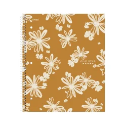 Five Star Soft Petals 1-Subject Notebooks, 8.5" x 11", College-Ruled, 80 Sheets, Assorted Colors, 2/Pack (820331)